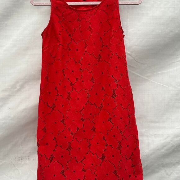 Banana-republic Women's Red Dress - Picture 1 of 6